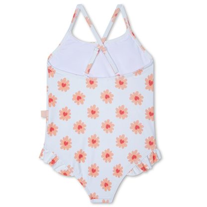 Swim Essentials badpak floral love achterkant