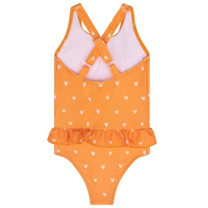 Swim Essentials badpak orange kiss achterkant