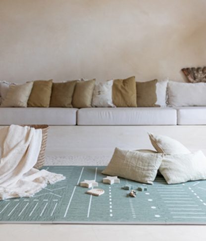 Toddlekind foam speelmat Berber moss sfeerfoto