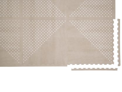 Toddlekind foam speelmat Earth clay mat met randen