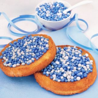 Overig | wenskaart beschuit blauw