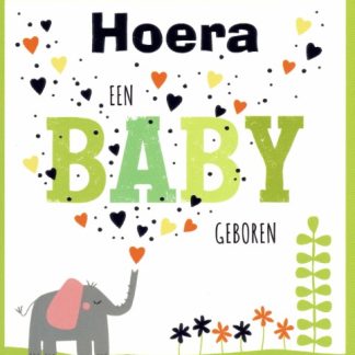 Touché Cards | wenskaart hoera een baby geboren