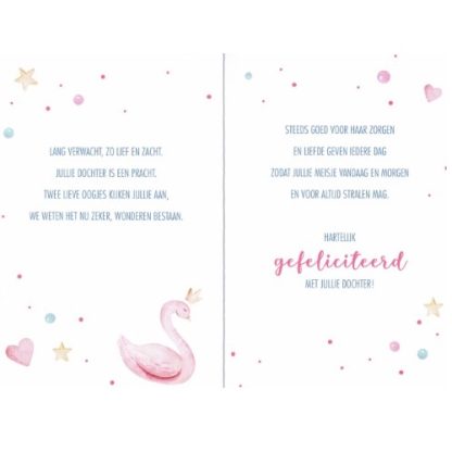 Lannoo Cards | wenskaart een meisje - Afbeelding 2